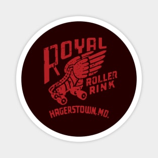 Vintage Royal Roller Rink Hagerstown Maryland Magnet